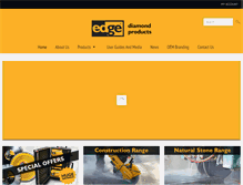 Tablet Screenshot of edgediamond.com